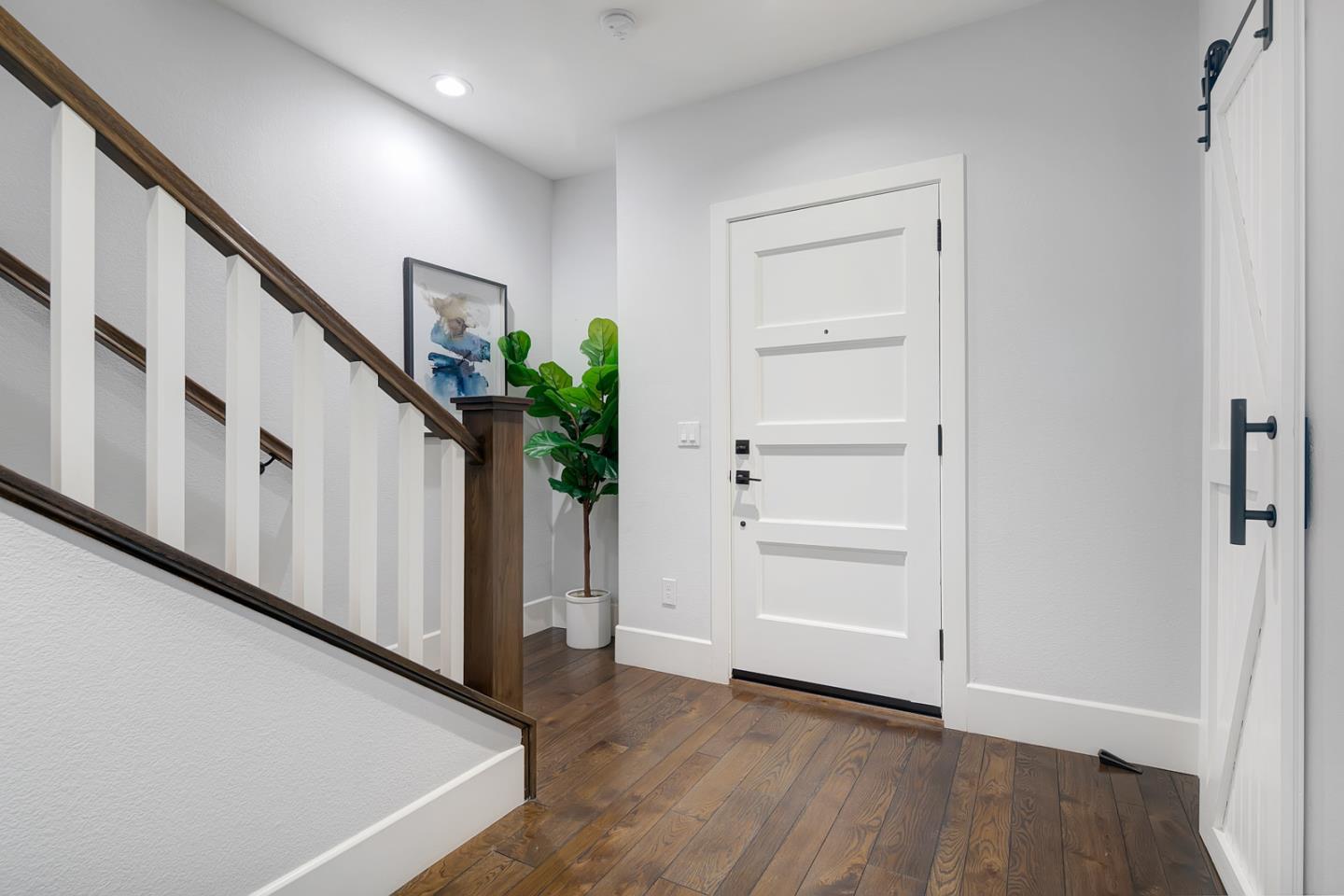 534 Fierro Loop Campbell, CA 95008 - Photo 6 of 55 a view of an entryway with wooden floor
