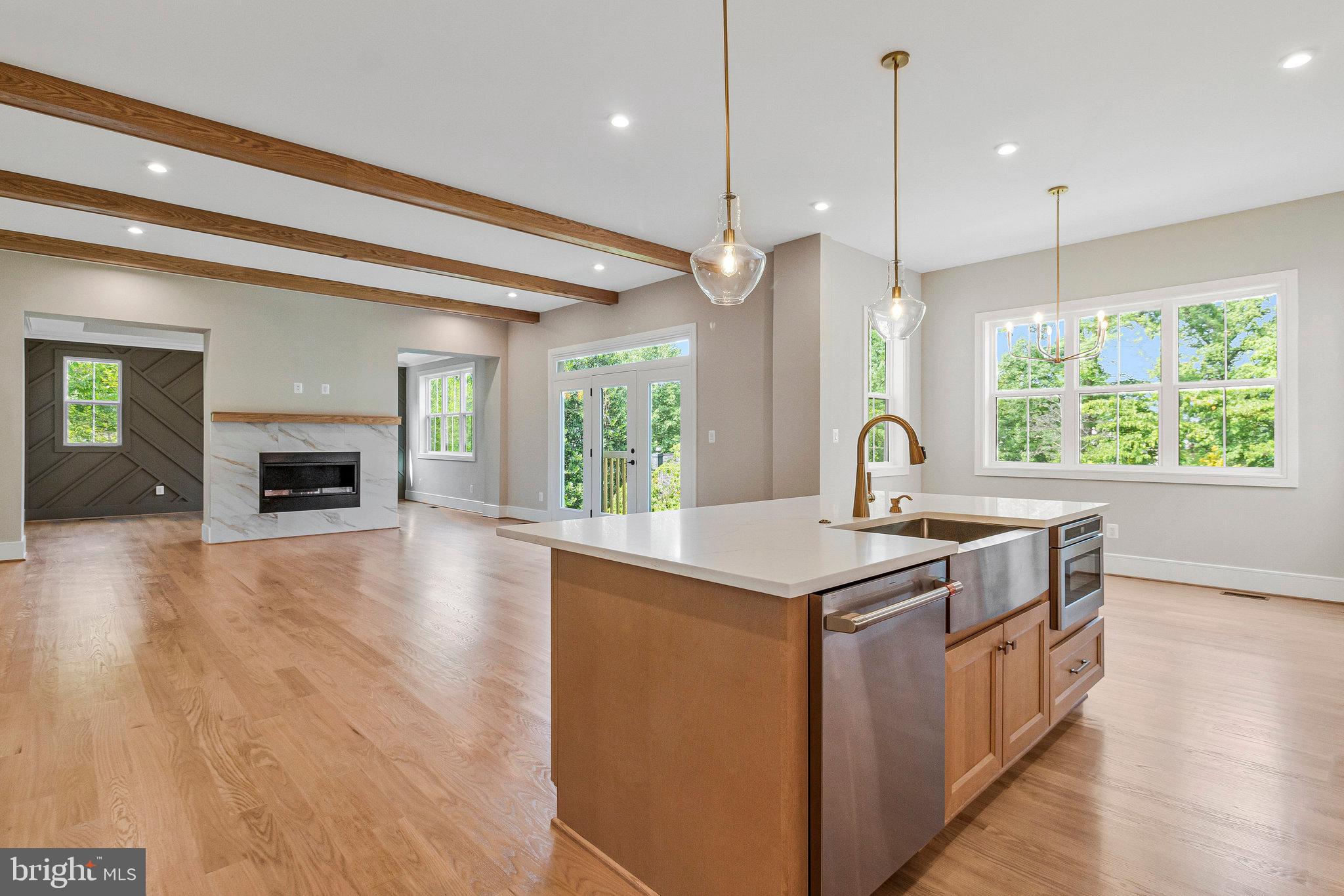 2300 Meridian Street Falls Church, VA 22046 - Photo 9 of 42 Kitchen overlooking Great Room Concept
