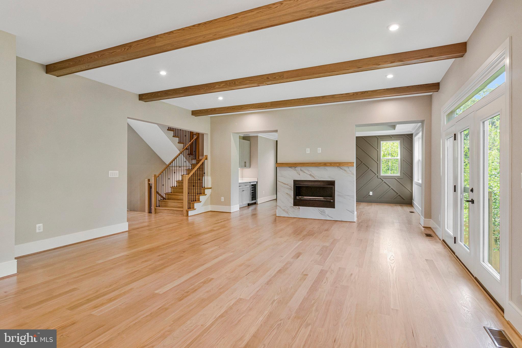 2300 Meridian Street Falls Church, VA 22046 - Photo 15 of 42 Great Room Beam Concept
