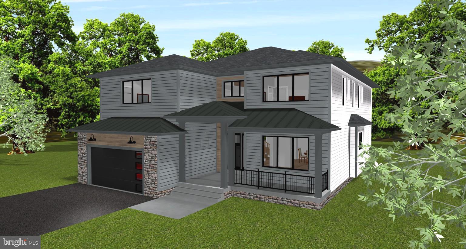 2300 Meridian Street Falls Church, VA 22046 - Photo 2 of 42 Front/Right Side Elevation