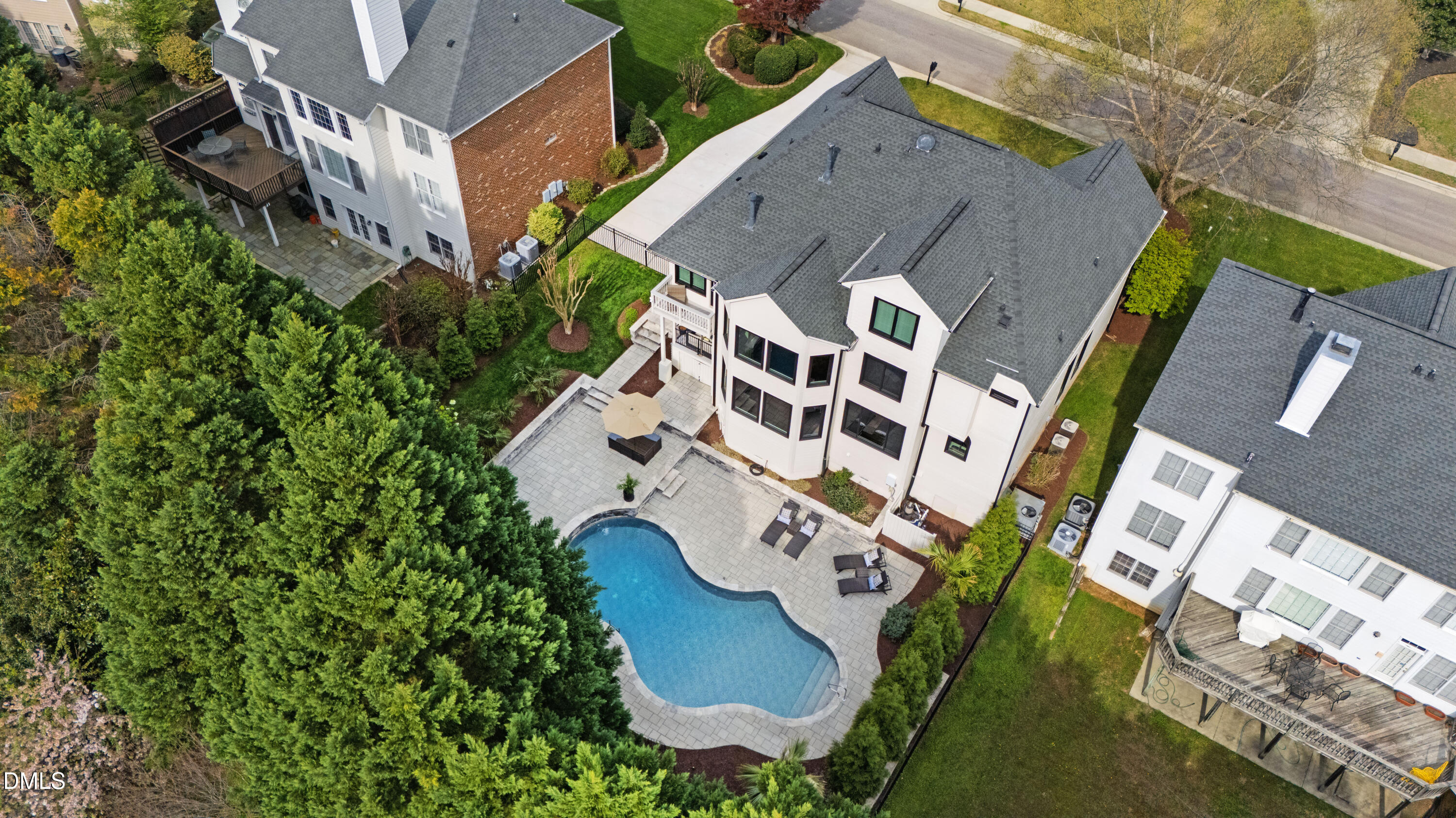 12408 Cilcain Court Raleigh, NC 27614 - Photo 2 of 80 an aerial view of a house