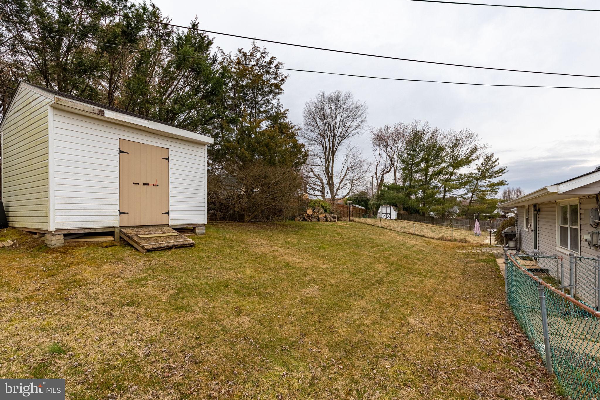 1911 Juniper Road Edgewood, MD 21040 - Photo 21 of 22 Rear Yard with Shed