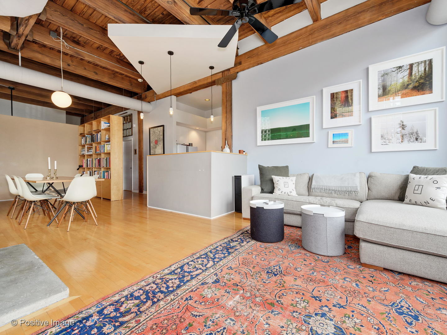 11 North Green Street, Unit 3CD Chicago, IL 60607 - Photo 26 of 40 a living room with furniture and a rug