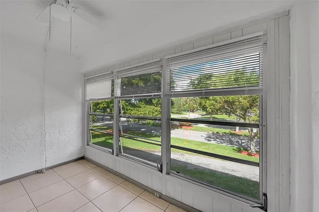 a view of room with window