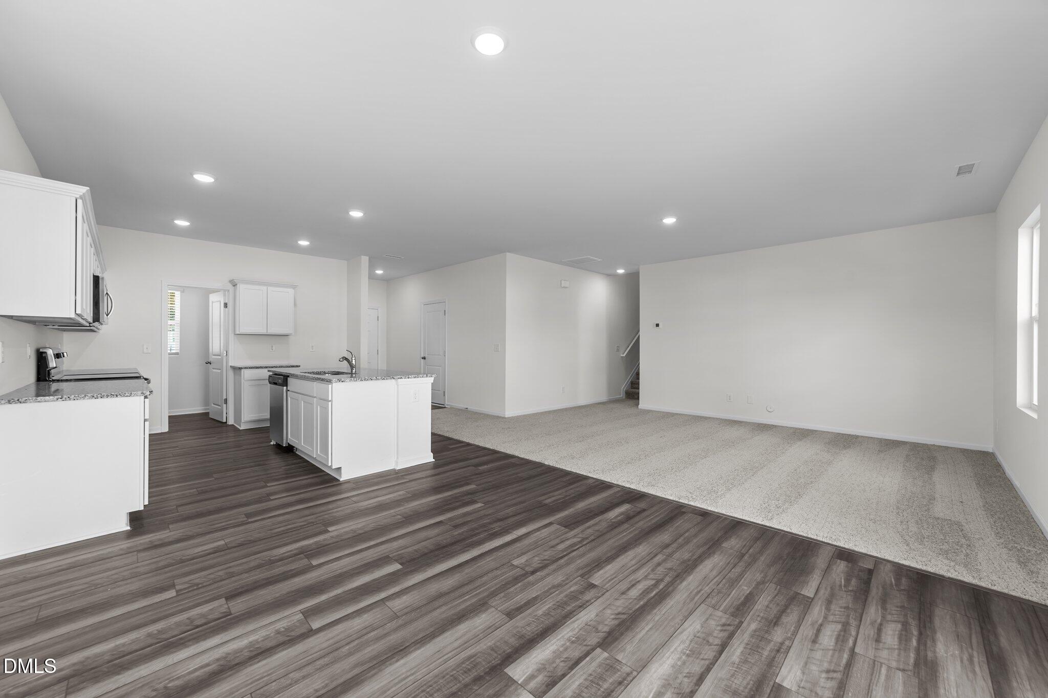 333 Shiloh Way Mebane, NC 27302 - Photo 15 of 35 a view of kitchen with wooden floor and electronic appliances