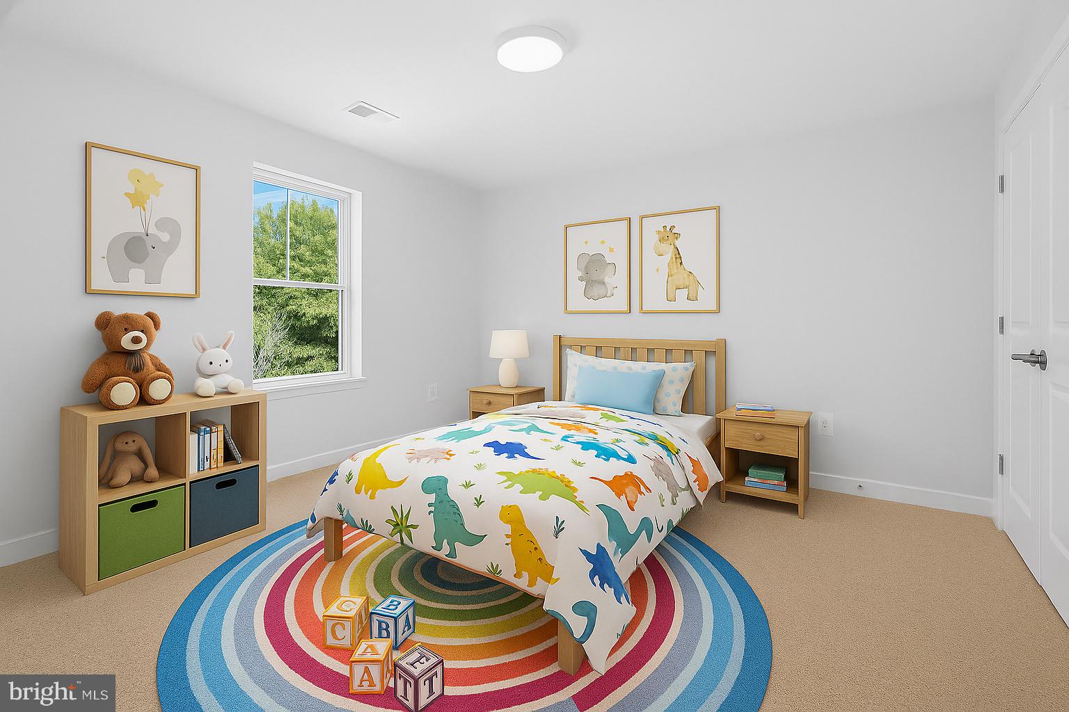 5 Cissell Avenue Laurel, MD 20723 - Photo 9 of 21 a bedroom with a bed and a painting on the wall