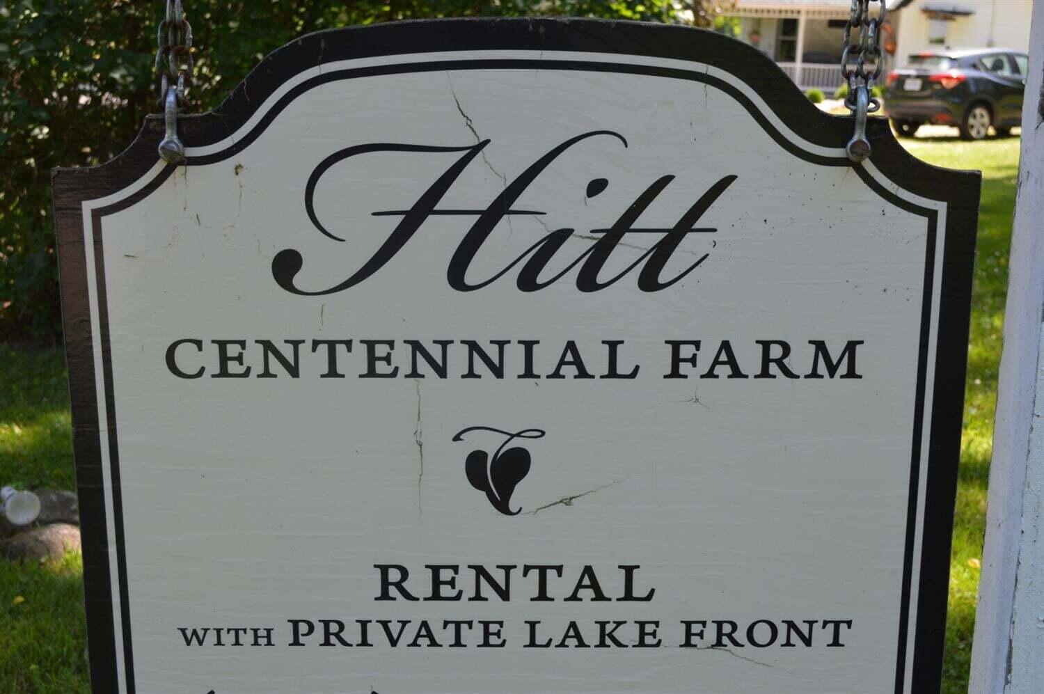 4561 North Lake Road Clarklake, MI 49234 - Photo 5 of 27 4561 Hitt Farm Sign