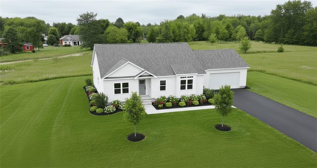 660 Kingdom Drive New Castle, PA 16101 - Photo 3 of 6 a aerial view of a house with swimming pool next to a big yard