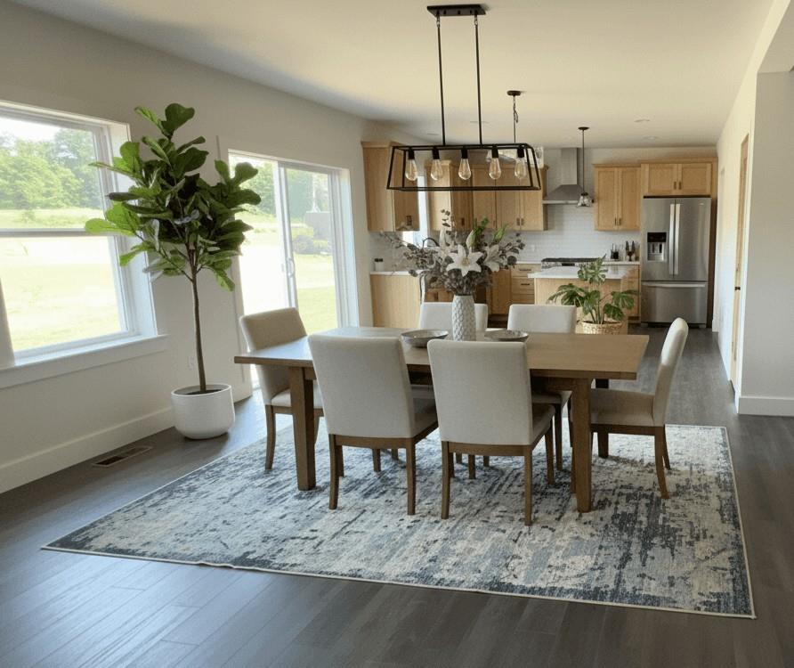 660 Kingdom Drive New Castle, PA 16101 - Photo 6 of 6 a view of a dining room with furniture window and wooden floor
