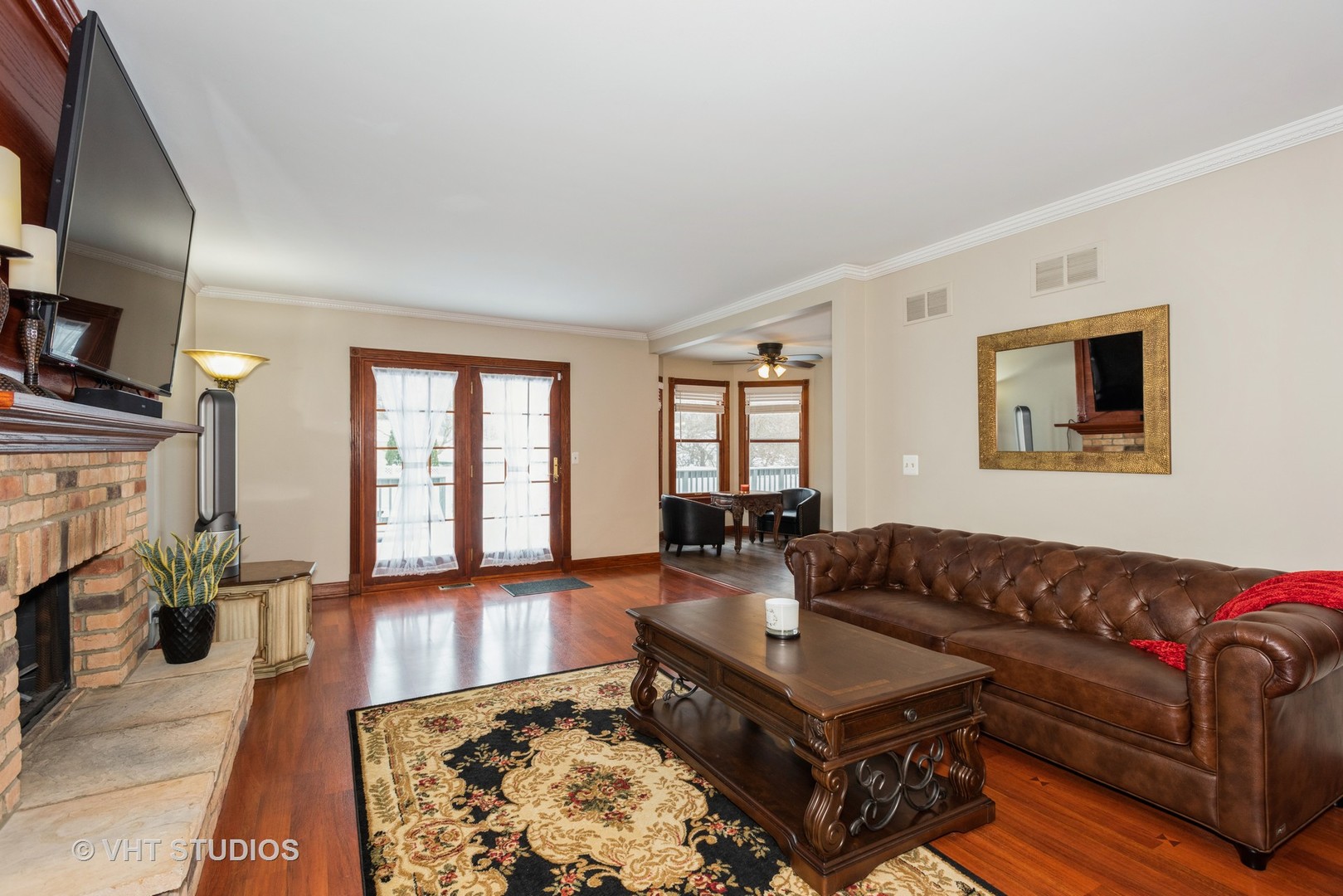 S543 Robbins Street Winfield, IL 60190 - Photo 9 of 17 a living room with furniture and a couch
