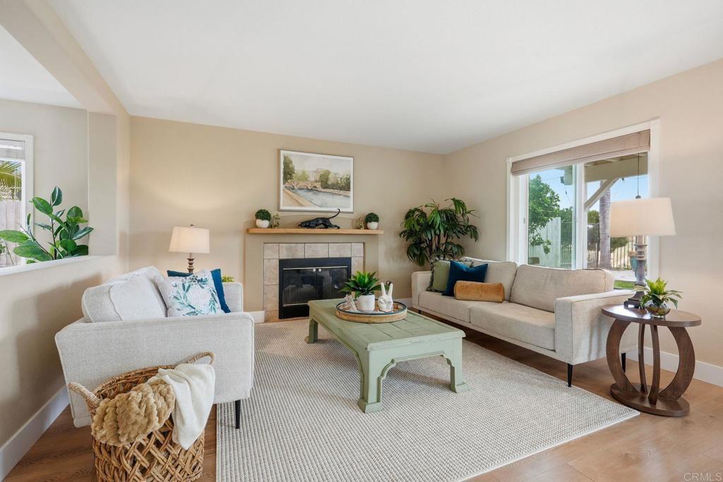 342 Rimhurst Court Oceanside, CA 92058 - Photo 4 of 53 Great Room with Fireplace