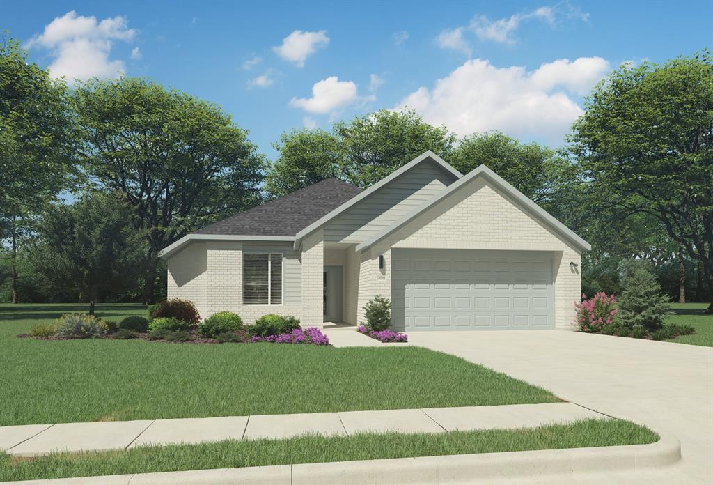 1424 Companero Street Haslet, TX 76052 - Photo 1 of 33 a front view of a house with a garden