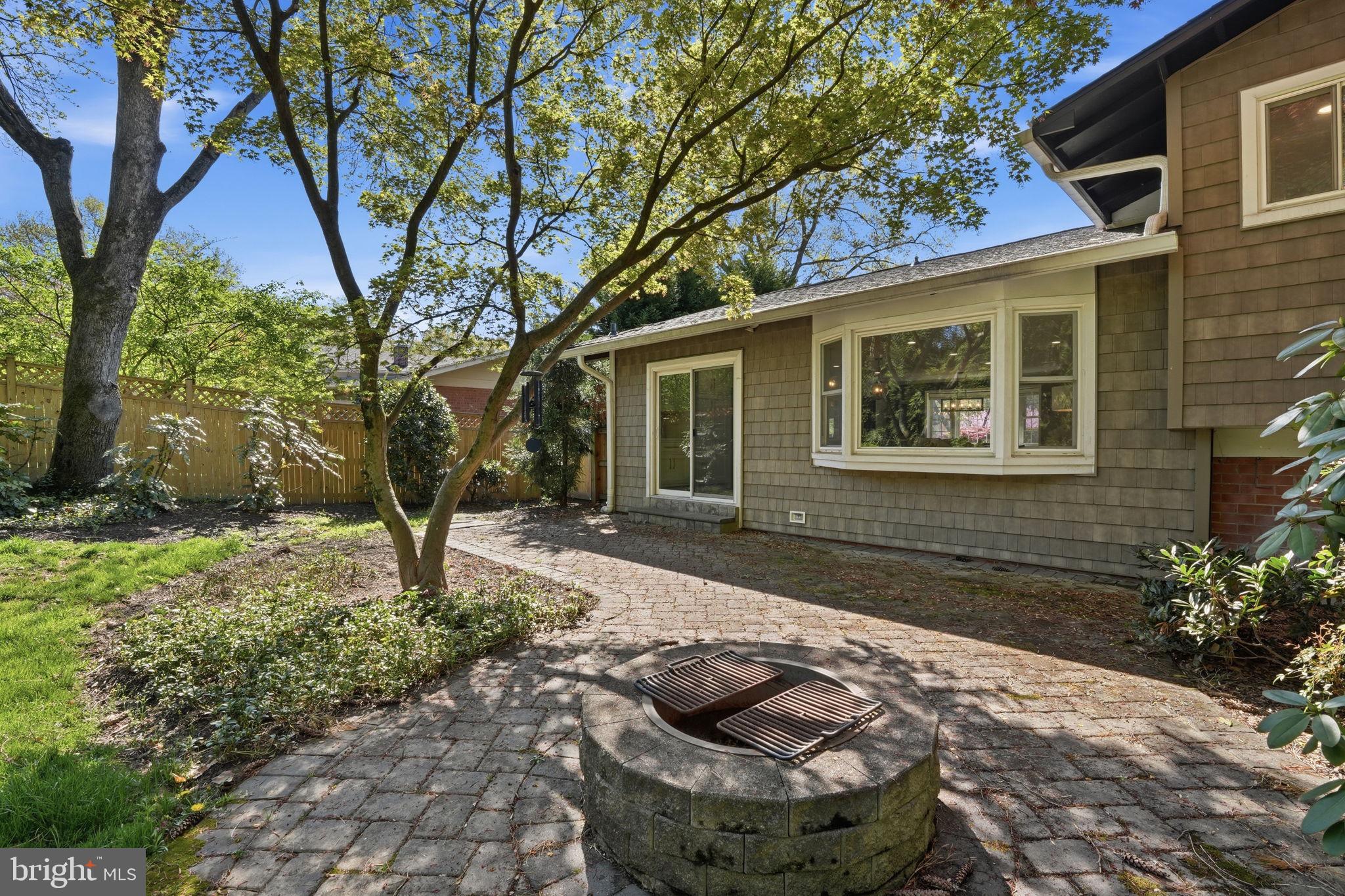 912 Burnt Crest Lane Silver Spring, MD 20903 - Photo 23 of 24 Rear Patio with Fire pit
