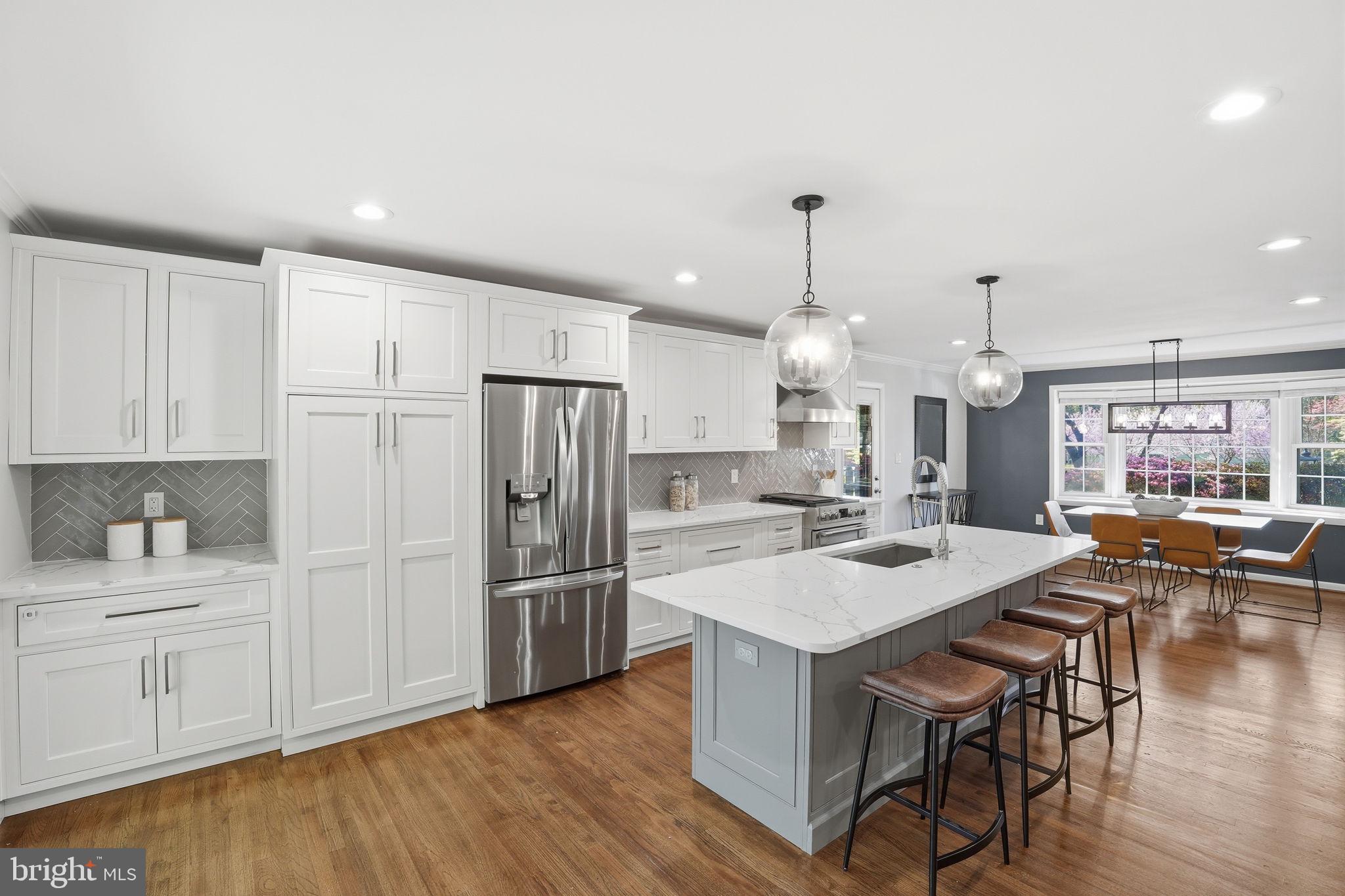 912 Burnt Crest Lane Silver Spring, MD 20903 - Photo 5 of 24 Renovated Kitchen Reverse