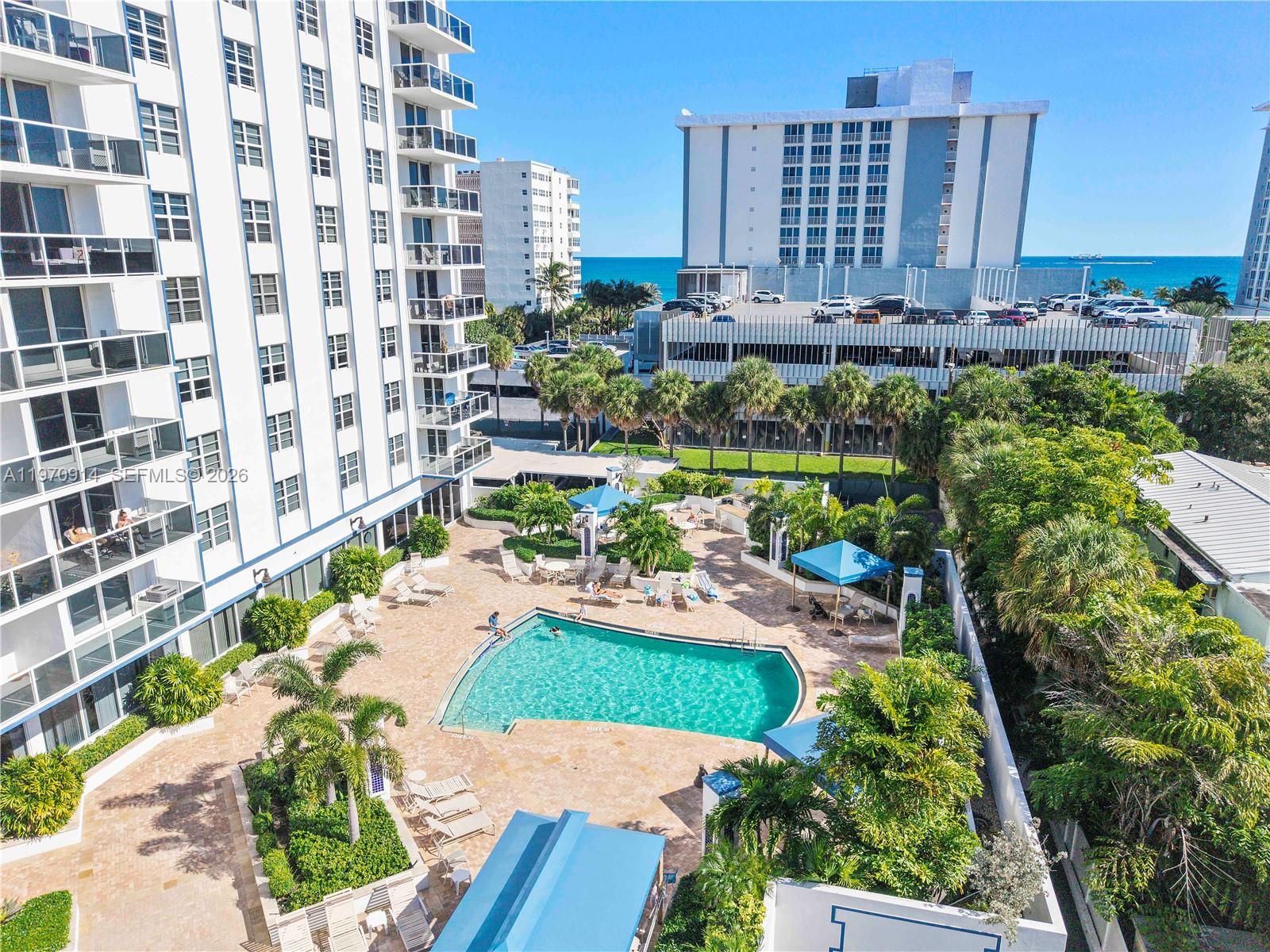 336 North Birch Road, Unit PH Fort Lauderdale, FL 33304 - Photo 40 of 68 a view of a city with tall buildings