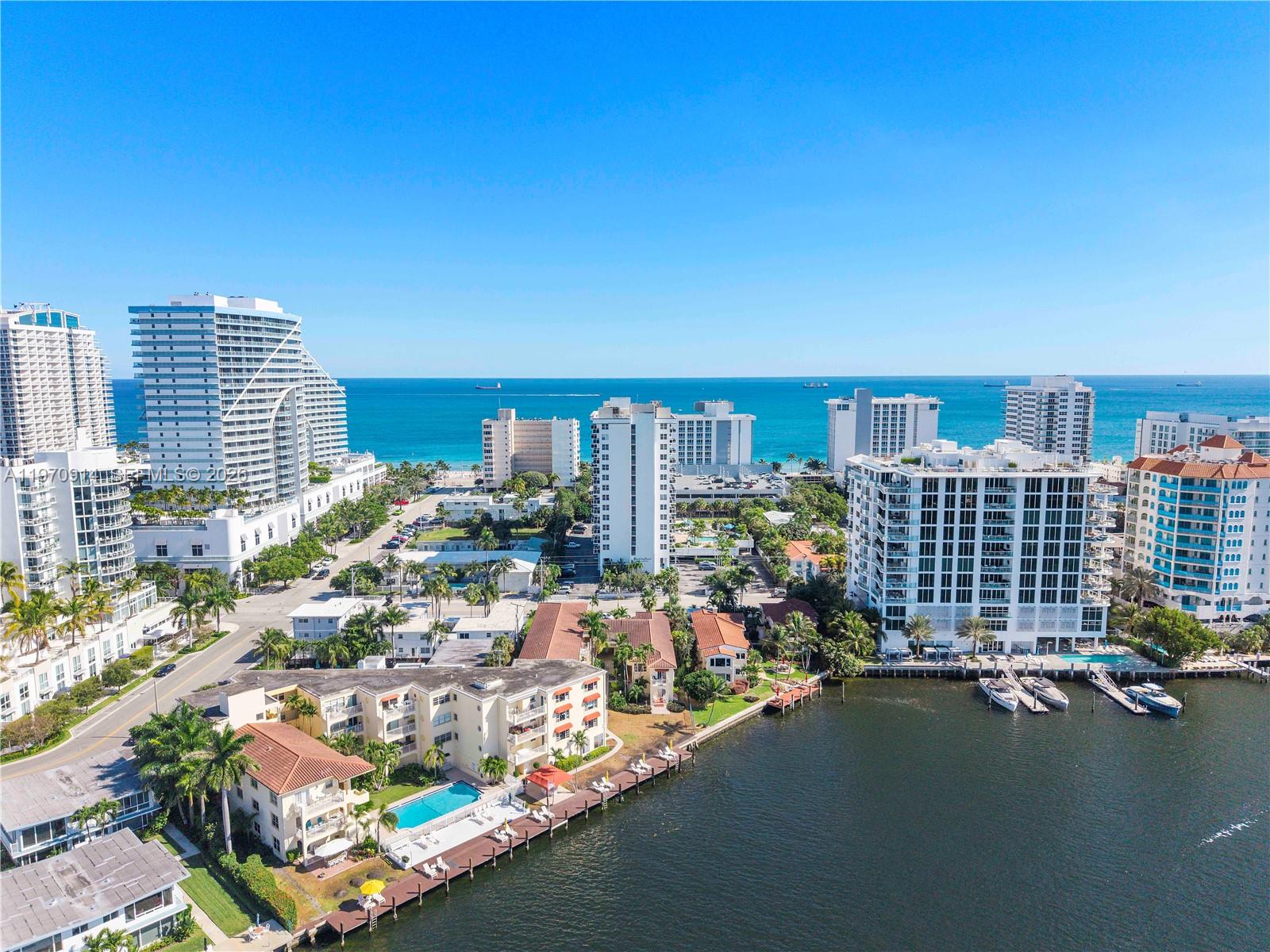 336 North Birch Road, Unit PH Fort Lauderdale, FL 33304 - Photo 52 of 68 a view of a city with tall buildings