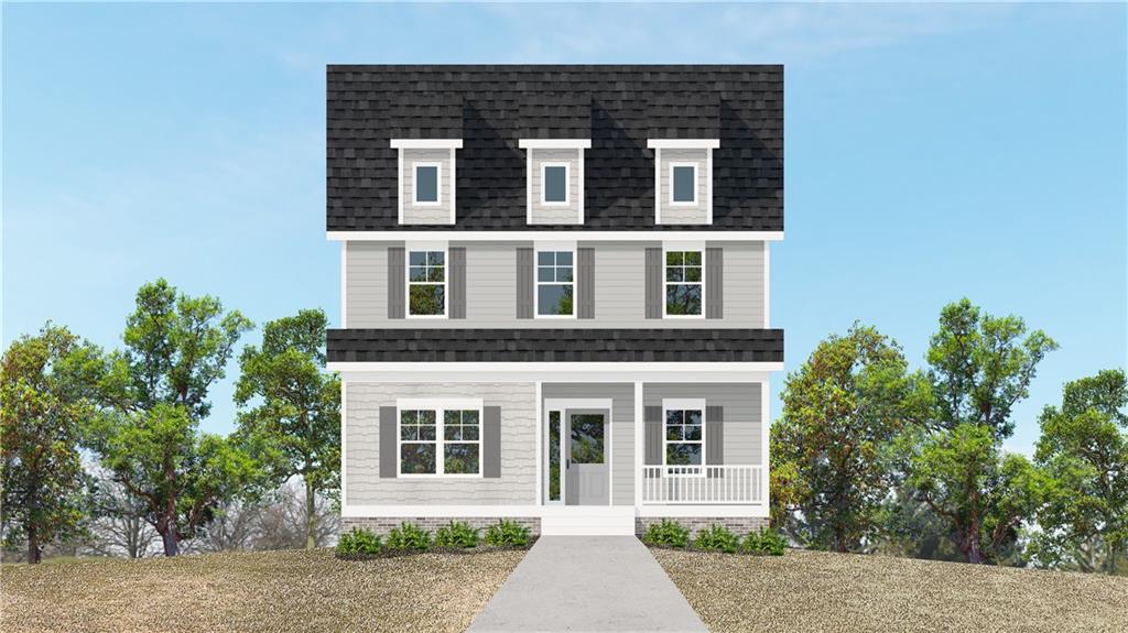 front view of a house