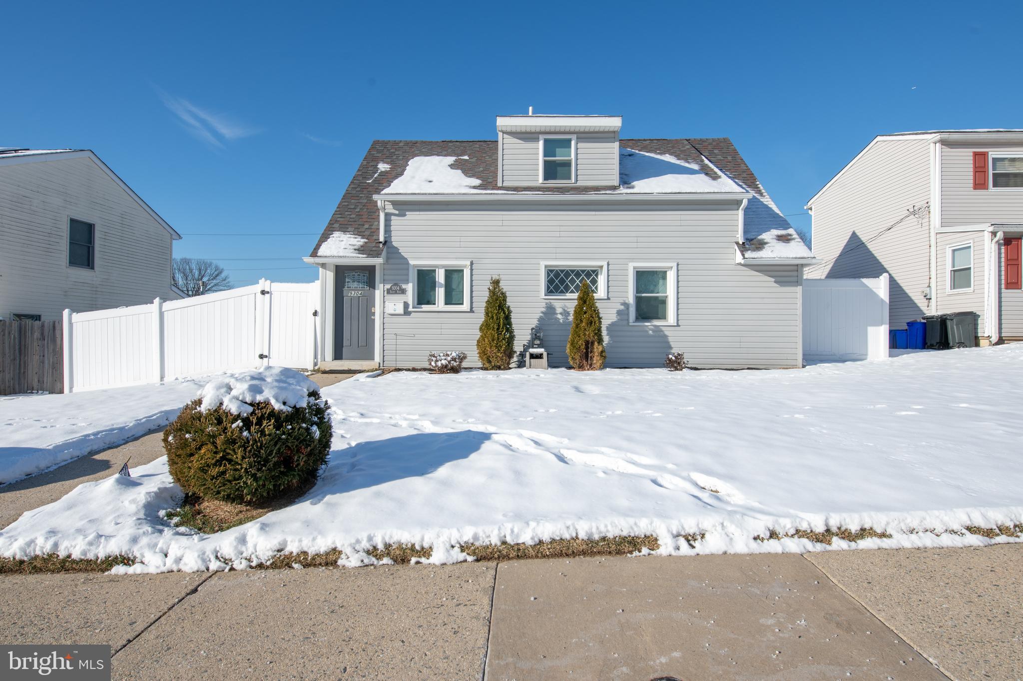 9304 Treaty Road Philadelphia, PA 19114 - Photo 3 of 43 a view of a house with a snow in front of it