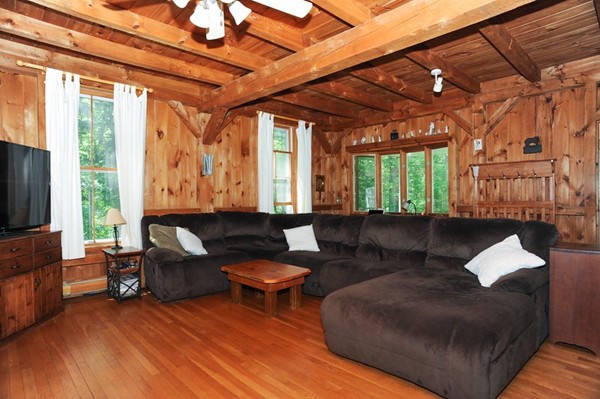 72 Bushy Lane Rutland, MA 01543 - Photo 5 of 29 a living room with furniture and a flat screen tv