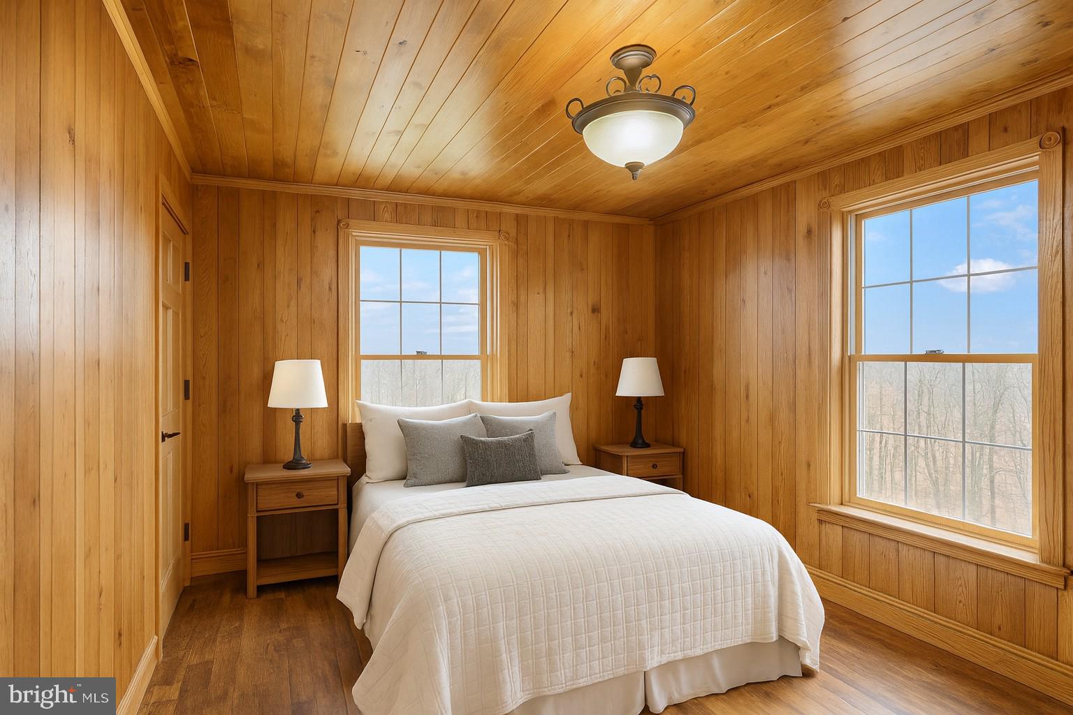 7848 Rte 104 Mount Pleasant Mills, PA 17853 - Photo 25 of 54 a bedroom with a bed and a window
