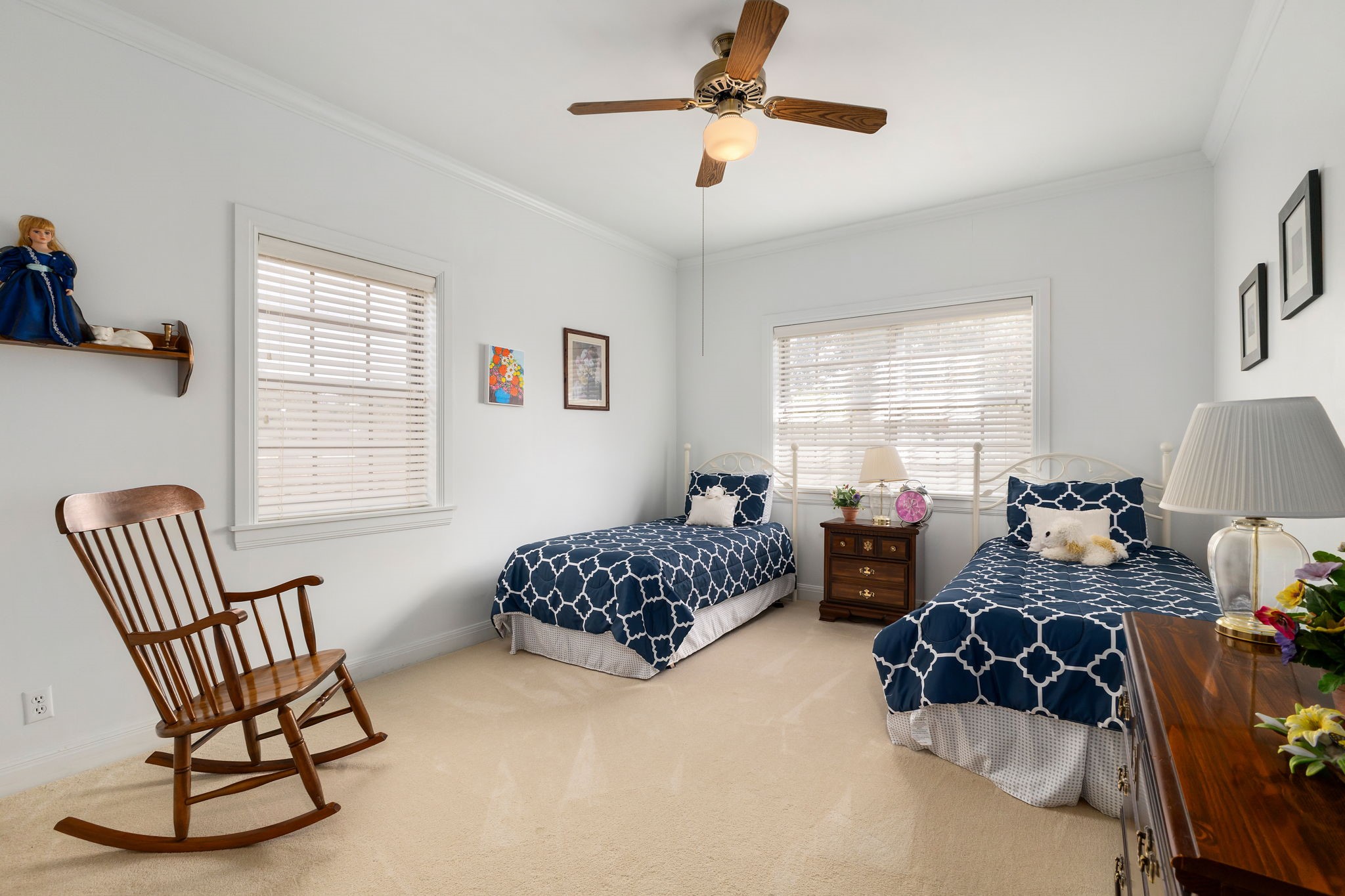 608 Bohlmann Avenue Schulenburg, TX 78956 - Photo 28 of 48 a bedroom with bed chair and window