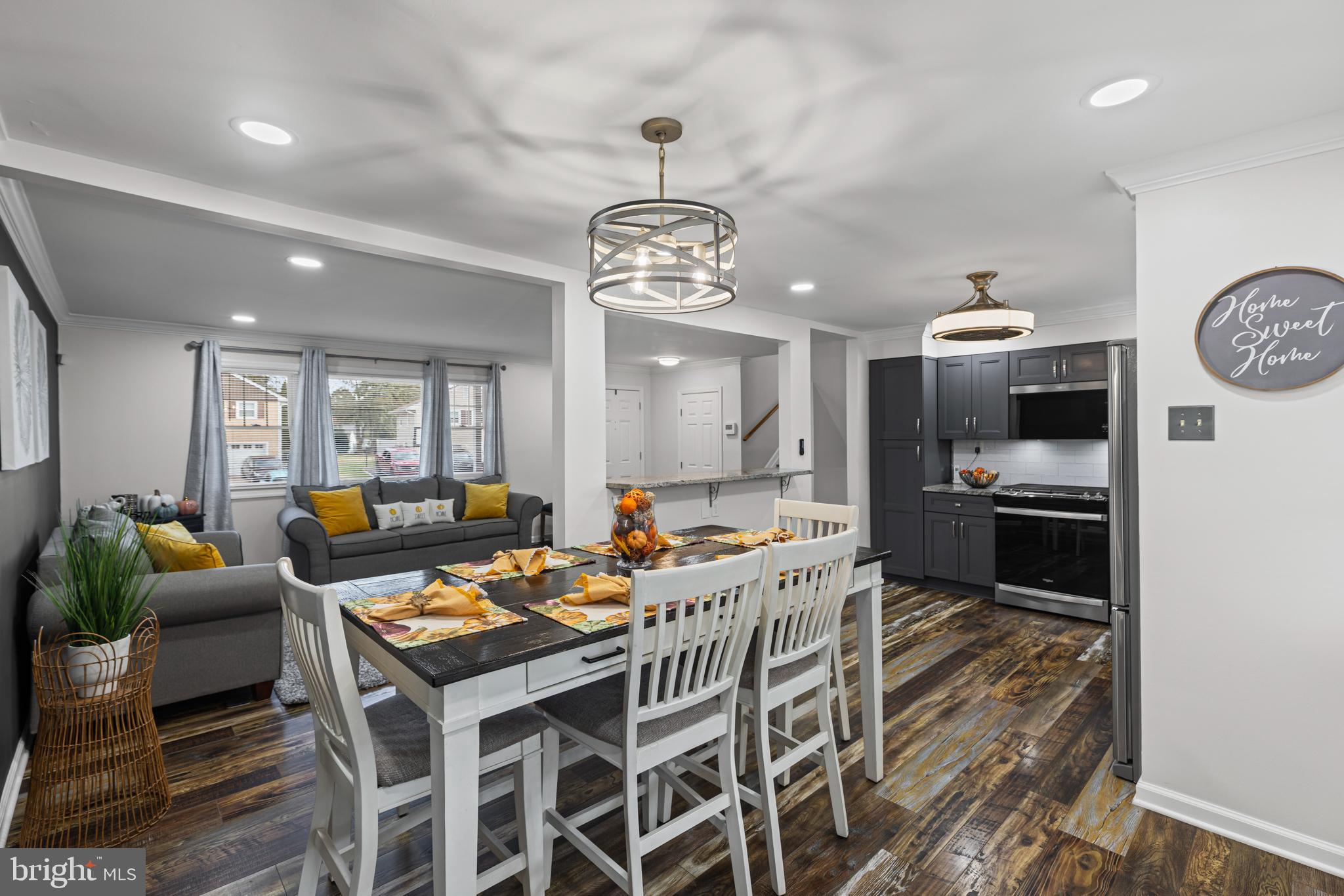 20 Summer Avenue Burlington, NJ 08016 - Photo 10 of 30 a view of a dining room with furniture window and wooden floor