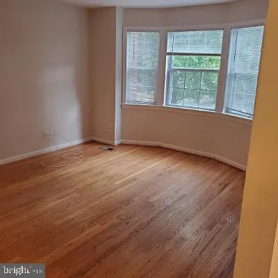 wooden floor in an empty room