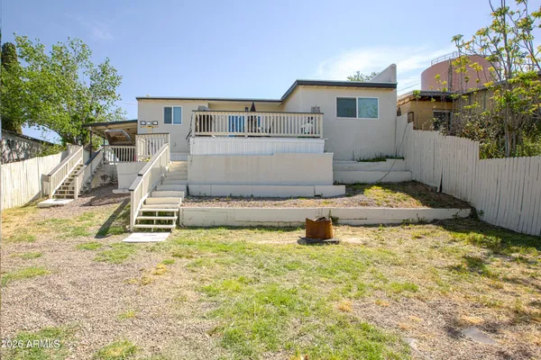 a view of a house with a swimming pool