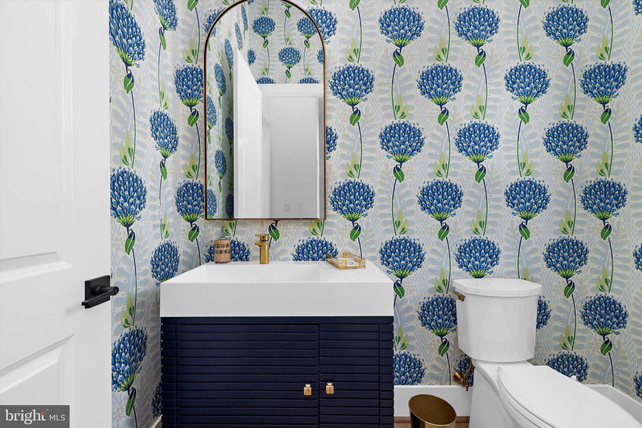 2 Newgate Road Rockville, MD 20850 - Photo 11 of 37 Example of recent work - powder room.