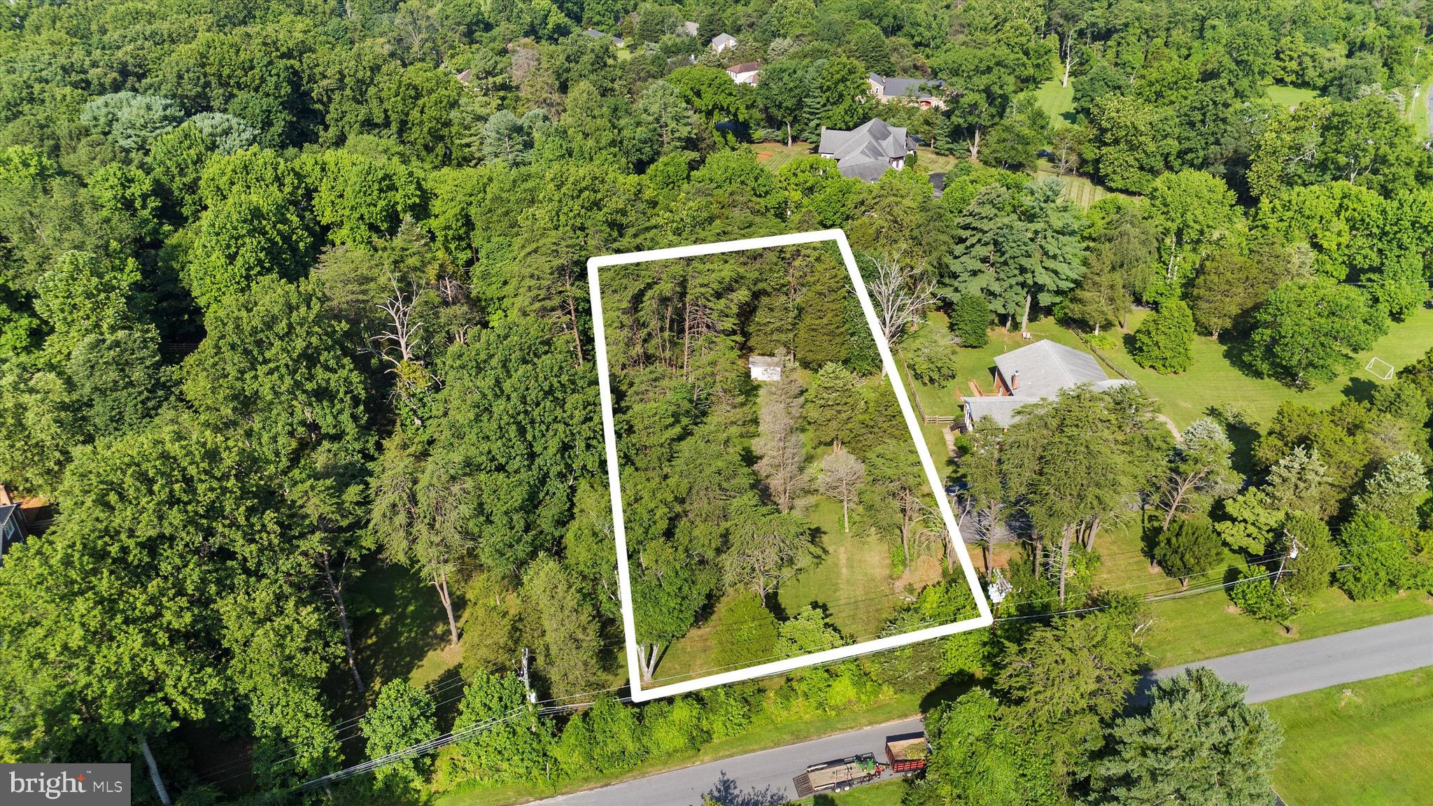 2 Newgate Road Rockville, MD 20850 - Photo 16 of 37 Approximate lot lines - 0.92 acres!