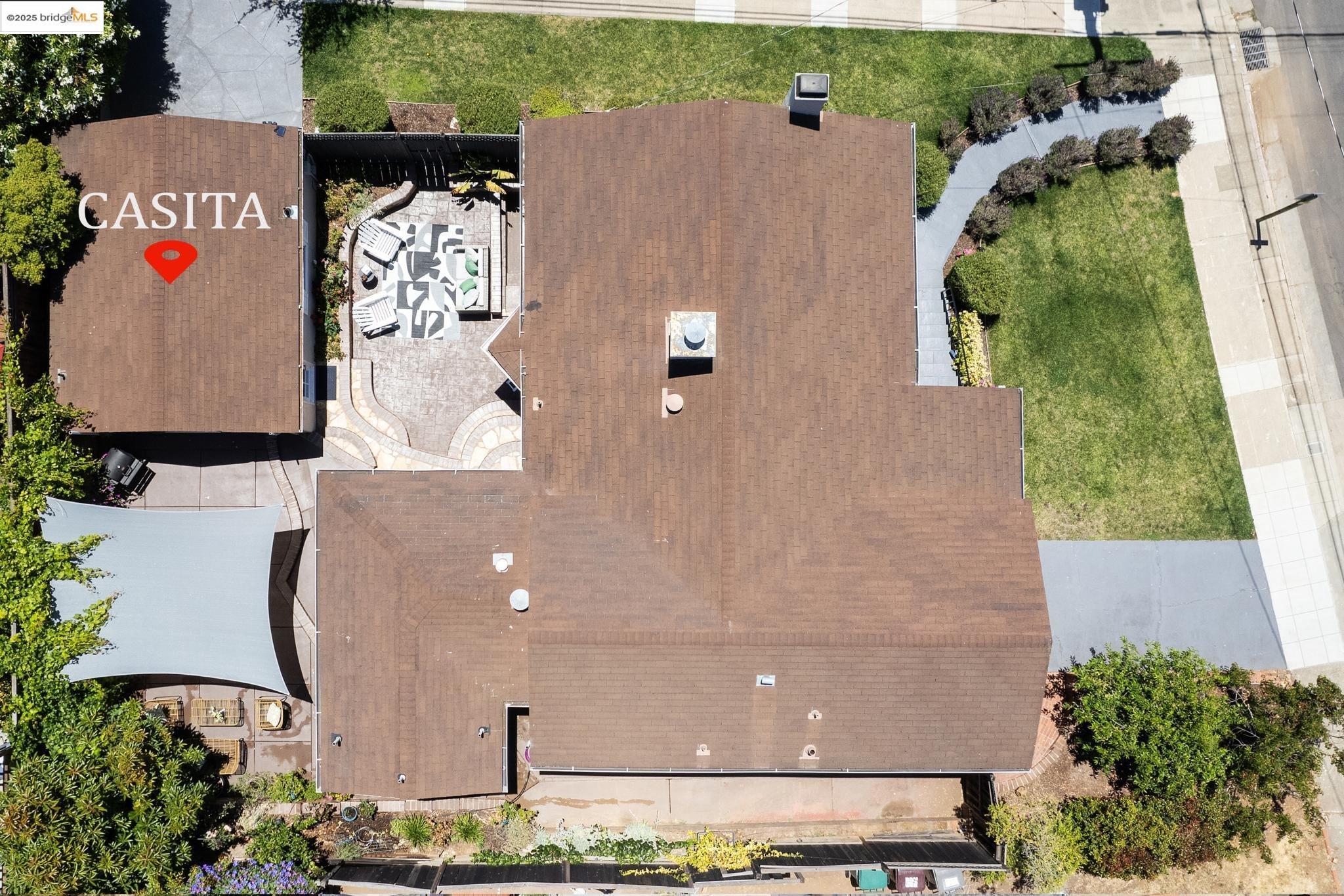 Undisclosed Address Oakland, CA 94619 - Photo 52 of 60 an aerial view of a house