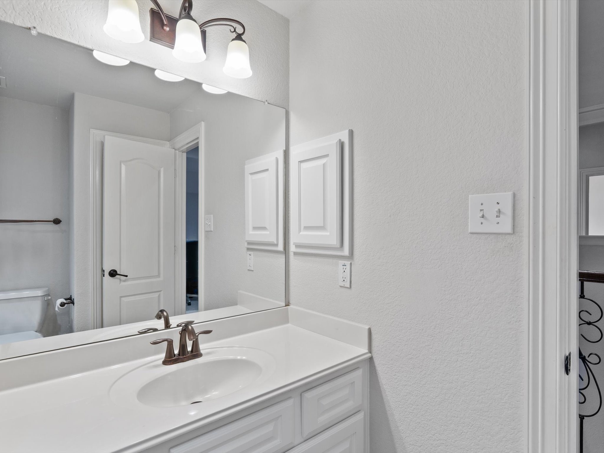 6003 Tarra Firma Drive Spring, TX 77379 - Photo 38 of 43 The second floor is designed for maximum convenience with two full bathrooms serving the upstairs bedrooms. No more waiting in line during the morning rush. Each bathroom is beautifully appointed with modern fixtures and high-quality finishes to ensure comfort for family and guests alike.