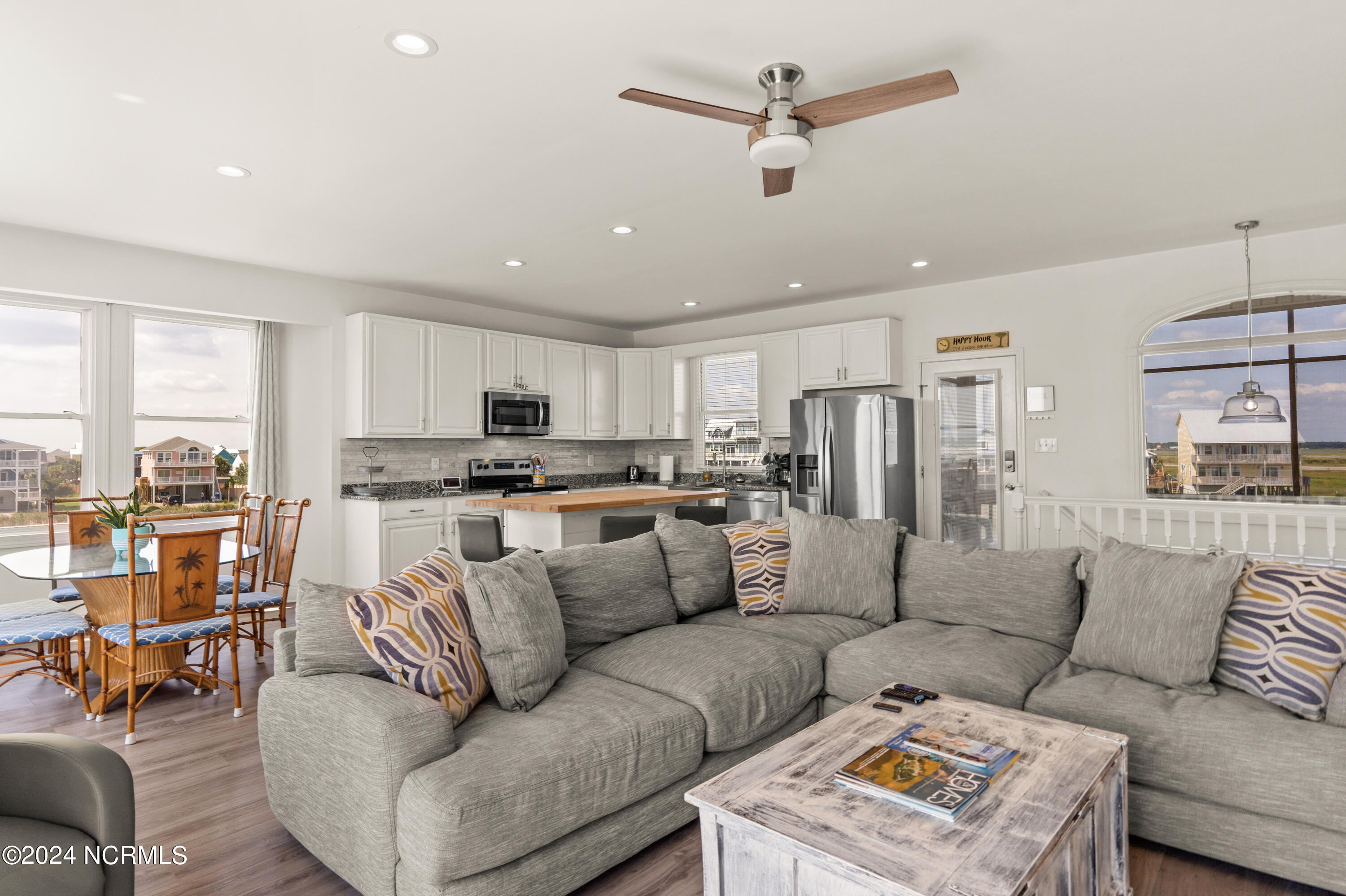 2385 New River Inlet Road North Topsail Beach, NC 28460 - Photo 42 of 43 Open Great Room with 70" smart TV