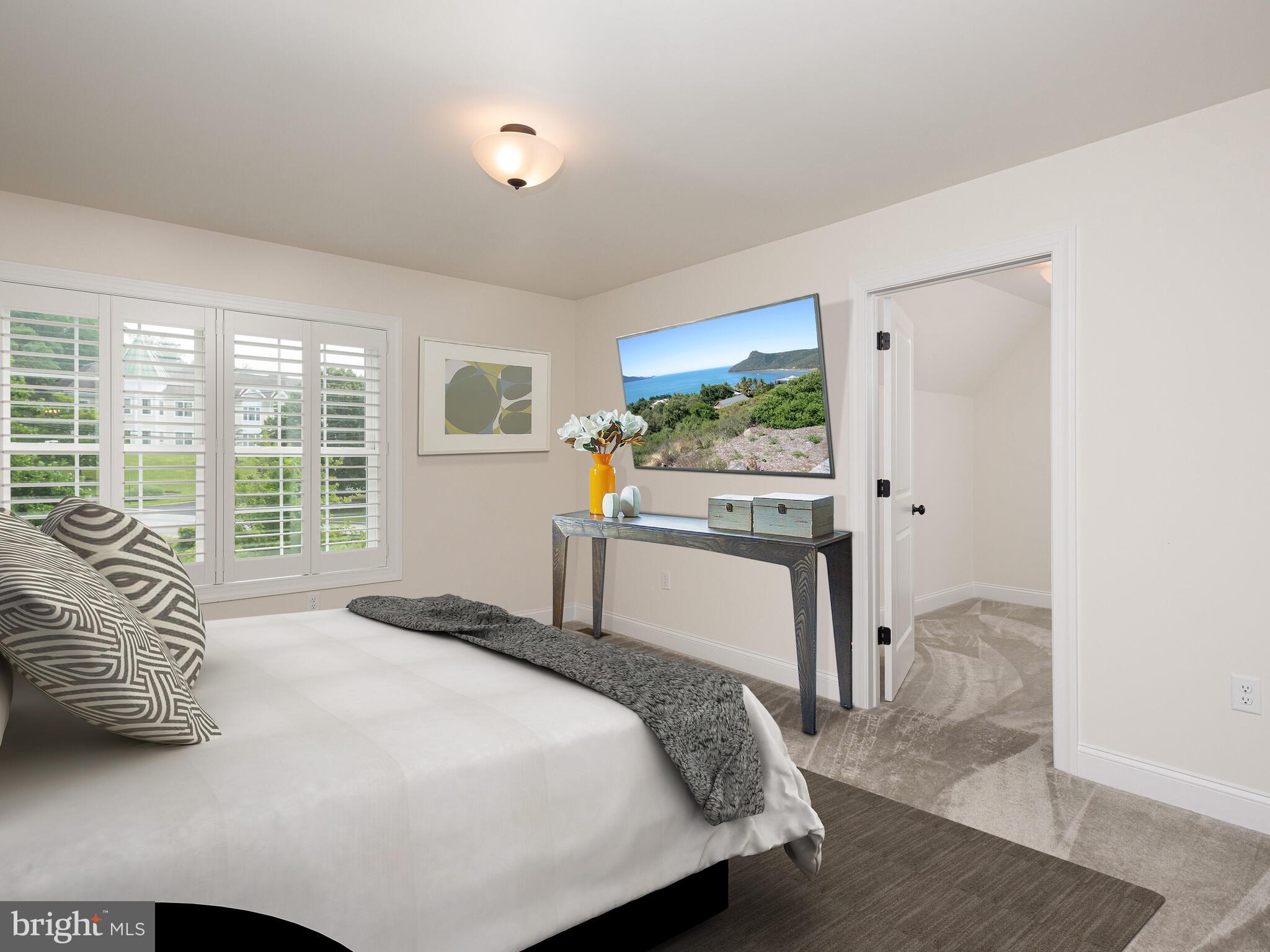 11 Barren Road Media, PA 19063 - Photo 46 of 62 Virtually Staged Bedroom w/bonus room view