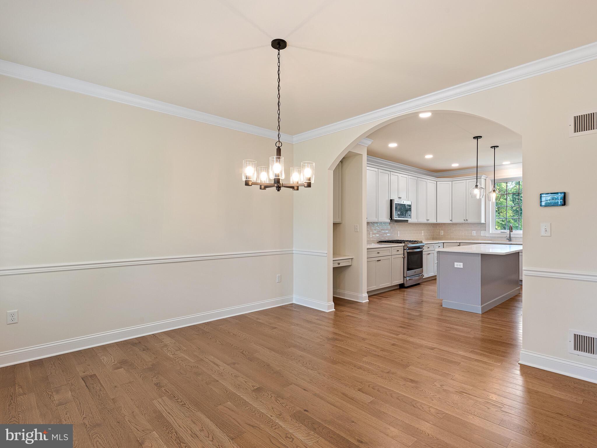 11 Barren Road Media, PA 19063 - Photo 7 of 62 Formal dining room w/arched opening to kitchen