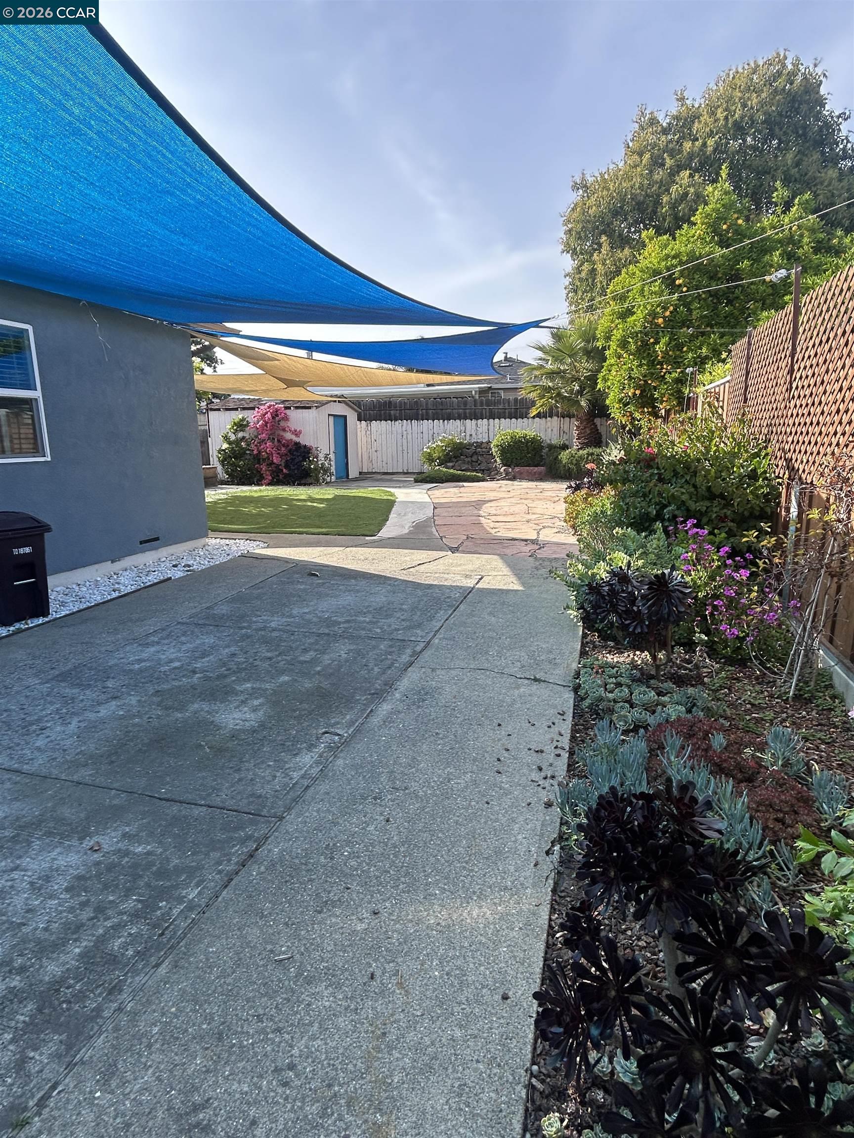 356 Frederic Avenue Hayward, CA 94544 - Photo 10 of 10 a view of a back yard of the house