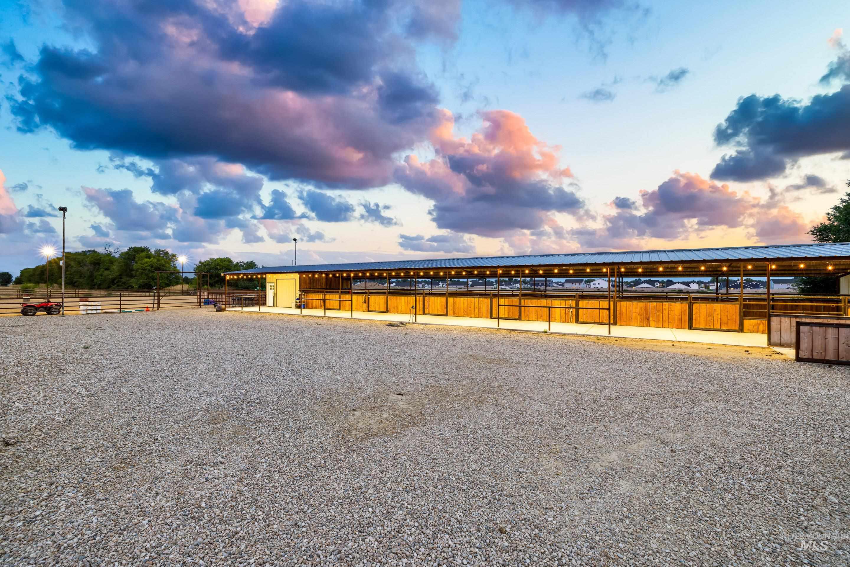 9819 Foothill Road Middleton, ID 83644 - Photo 9 of 50 View of front of house with an exterior structure and an outdoor structure