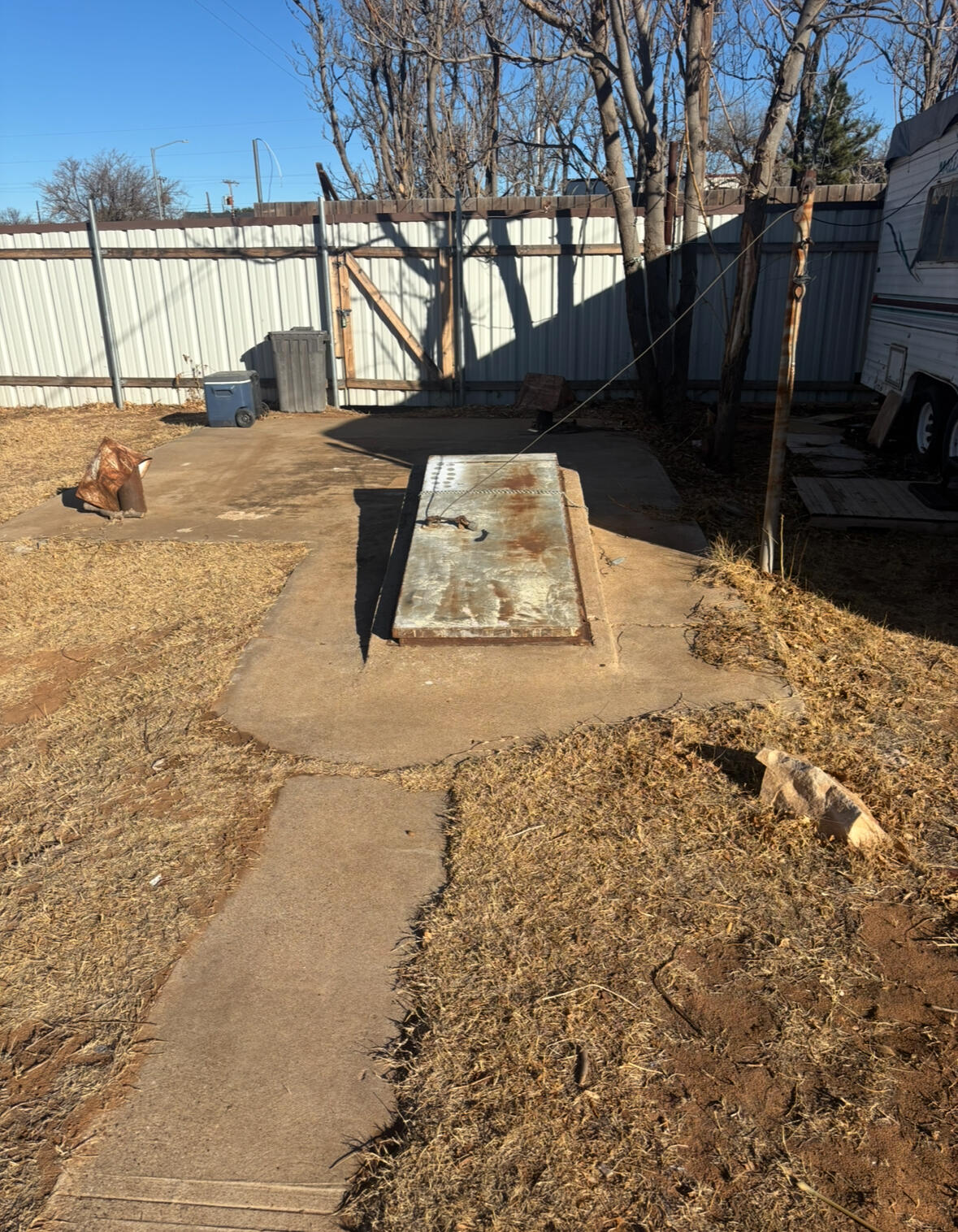 2224 36th Street Lubbock, TX 79412 - Photo 30 of 33 a view of a backyard of the house