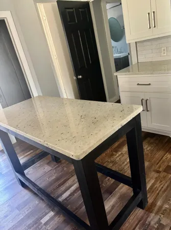 a view of kitchen and sink