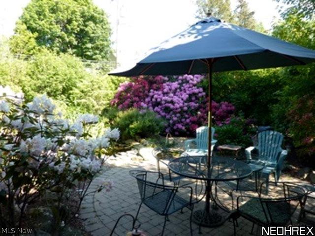 2945 Eaton Road Shaker Heights, OH 44122 - Photo 25 of 25 Beautiful rear yard with patio, pond and wonderful gardens.