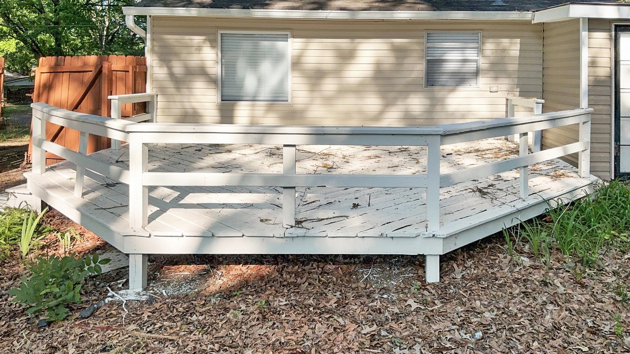 335 Homeville Road Collierville, TN 38017 - Photo 10 of 11 Exterior wood deck with railings