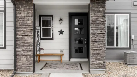 a view of entrance front of house