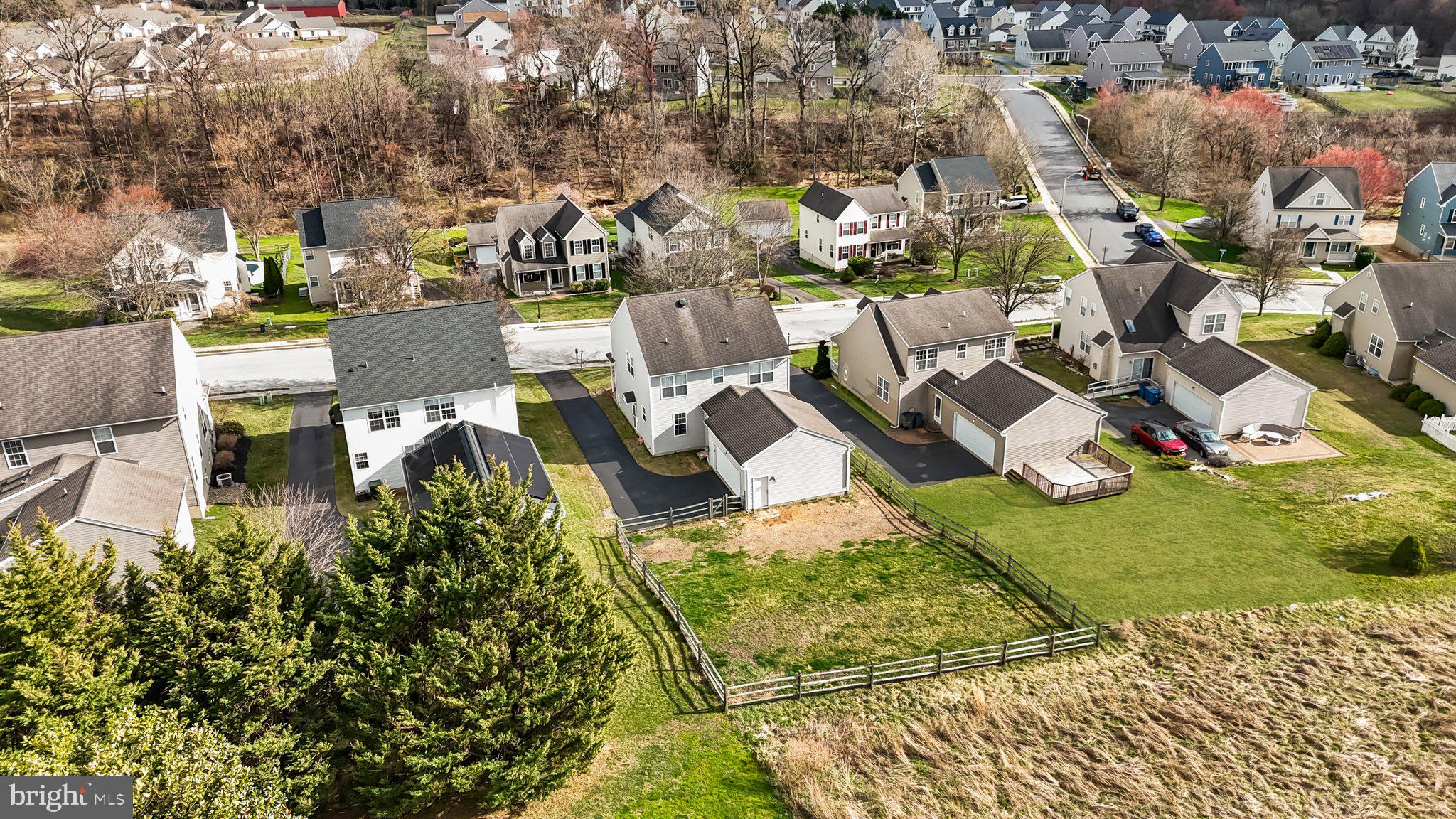 237 Beaumont Drive Oxford, PA 19363 - Photo 41 of 46 an aerial view of a house with a garden