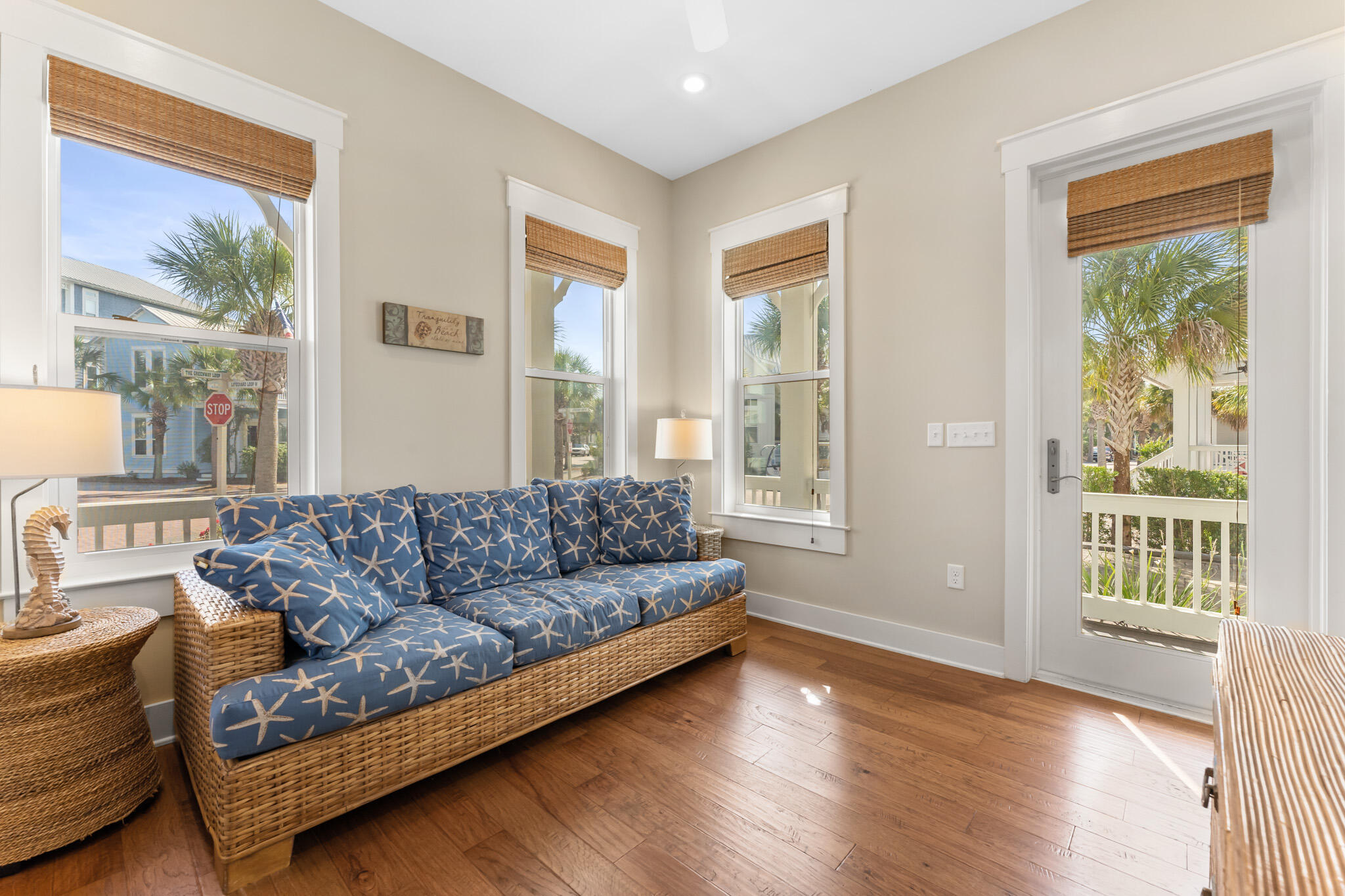 119 West Lifeguard Loop Inlet Beach Inlet Beach, FL 32461 - Photo 20 of 75 a living room with furniture and a large window