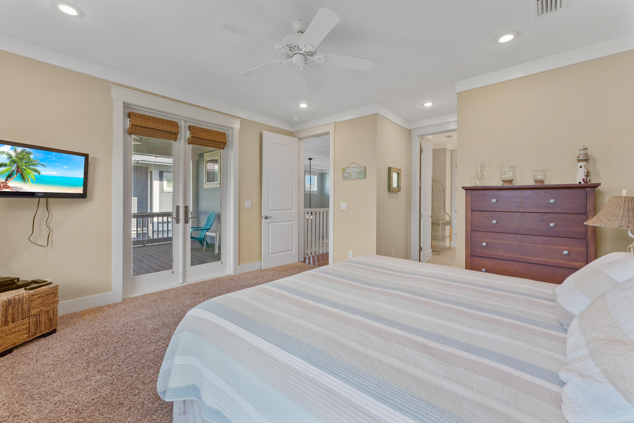 119 West Lifeguard Loop Inlet Beach Inlet Beach, FL 32461 - Photo 30 of 75 a spacious bedroom with a bed and a dresser