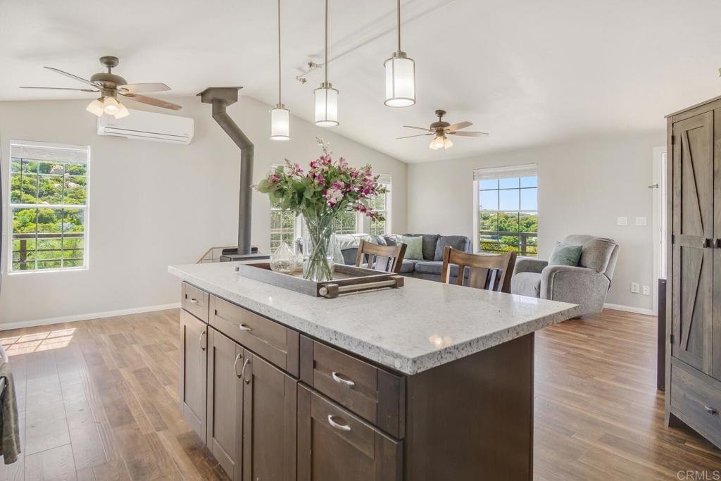 3465 Barrett View Road Alpine, CA 91901 - Photo 8 of 36 a view of a kitchen and living room