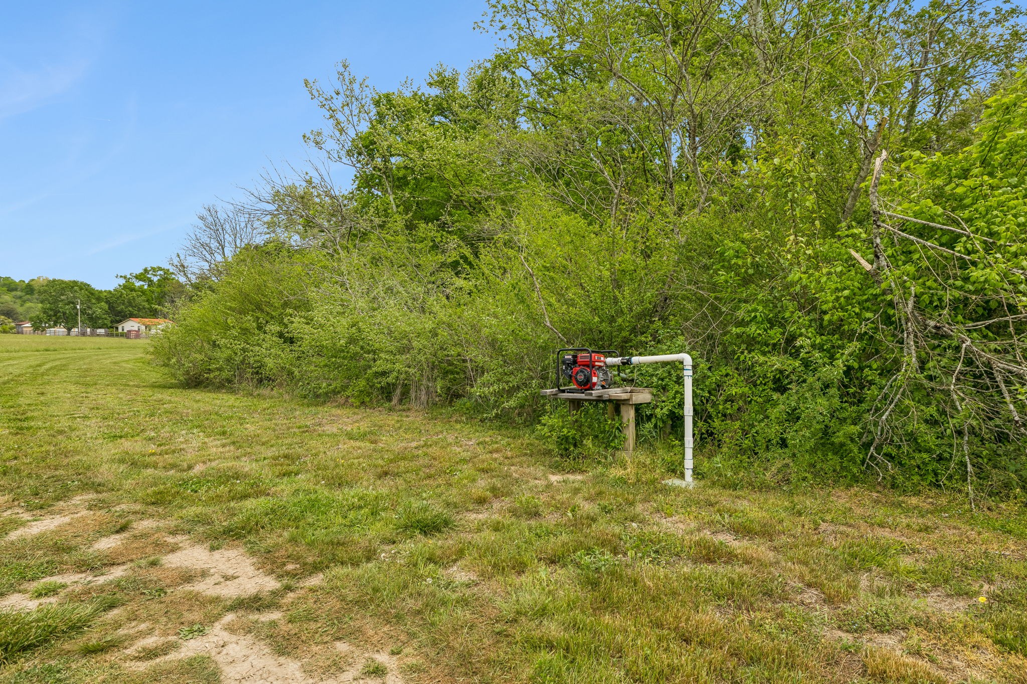 2461 Bodenham Road Pulaski, TN 38478 - Photo 66 of 100 a backyard of a house with table and chairs