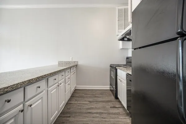 a view of a kitchen with electric equipment
