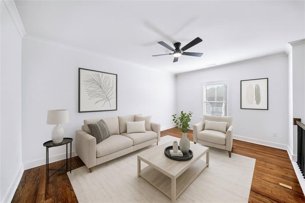 222 Silvercrest Drive Acworth, GA 30101 - Photo 20 of 73 a living room with furniture and a rug