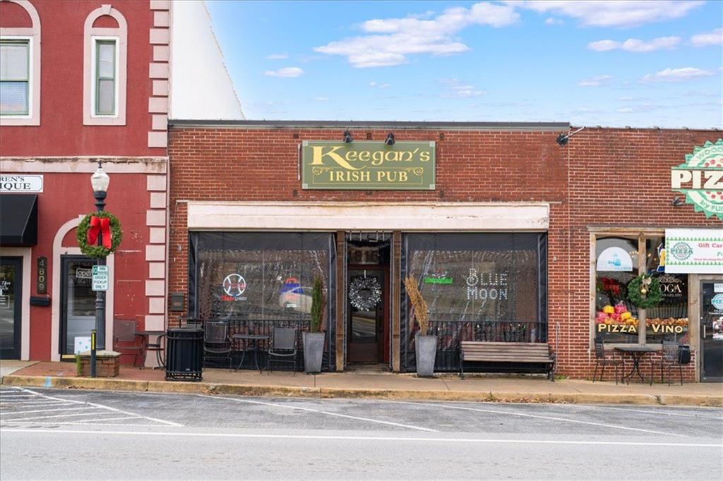222 Silvercrest Drive Acworth, GA 30101 - Photo 49 of 61 a view of a brick building with a outdoor space